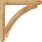 Ekena Millwork Thorton Craftsman Rough Sawn Bracket, Western Red Cedar, 4"W x 36"D x 36"H BKT04X36X36THR04RWR - alternate 2